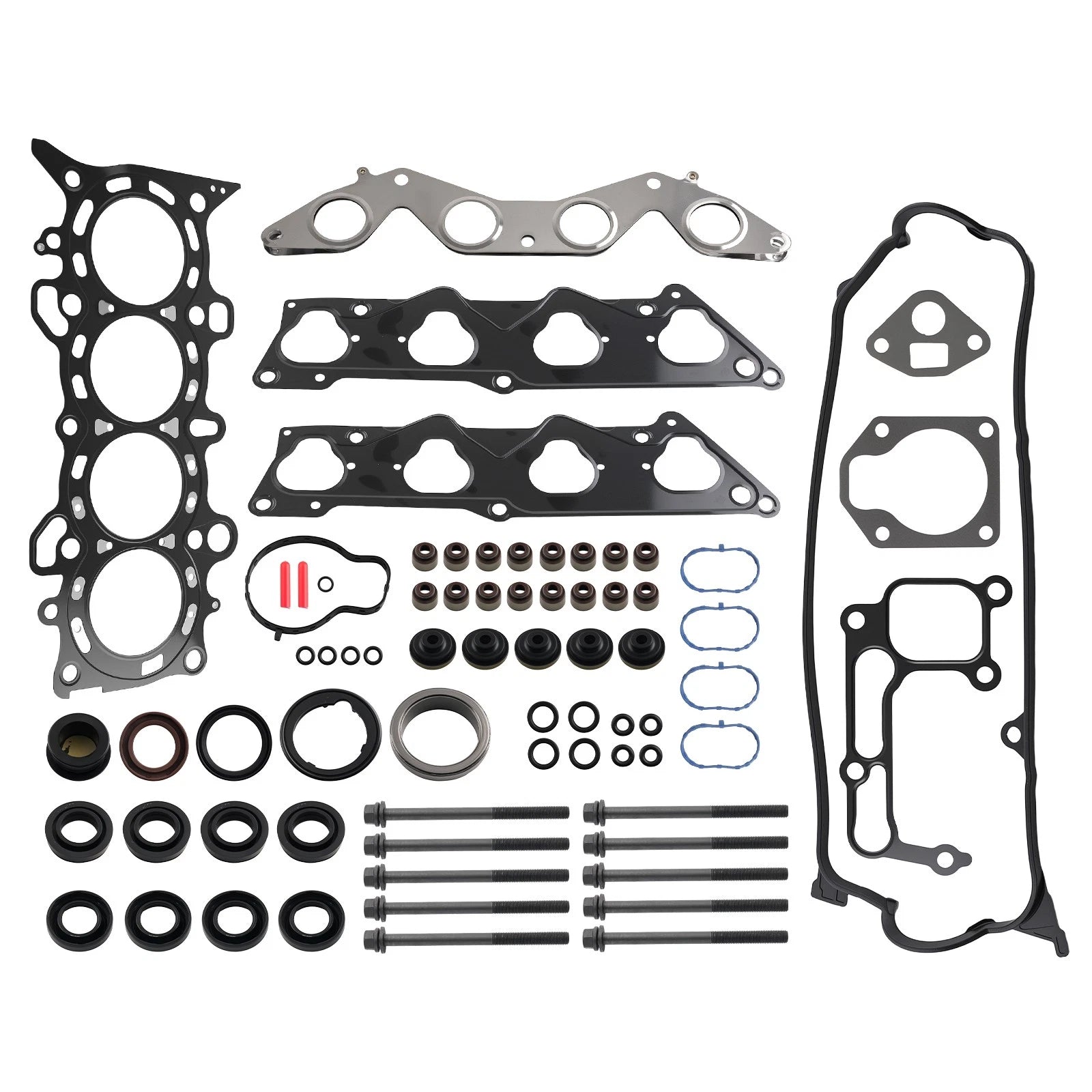Head Gasket Bolts Set for Honda Civic EX HX 1.7L D17A2 D17A6 (2001–2005)