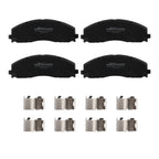Front Brake Pads Kit for Ford F-250 F-350 F-450 Super Duty (2013–2016) D1680 P1680