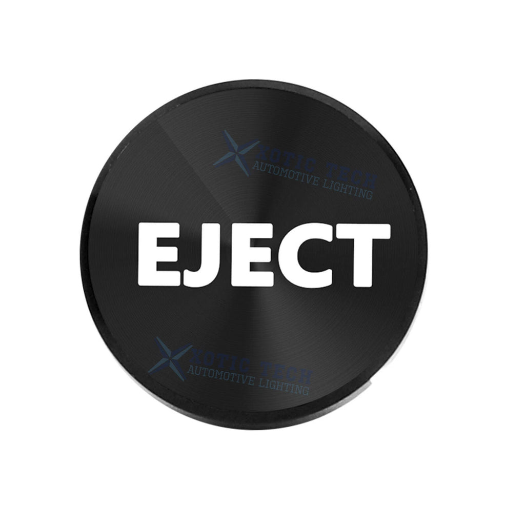 EJECT Cigarette Lighter Plug Cover for Black Alloy (12V-12V)