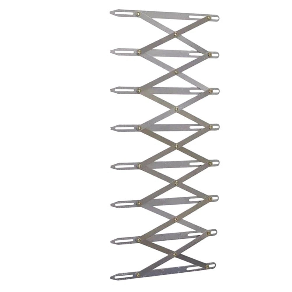 Aluminum Gauge Tool for Buttonhole and Zipper Markings