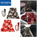 Universal JDM Wave Koi Fish Sakura Shift Boot Cover for AT/MT Transmission
