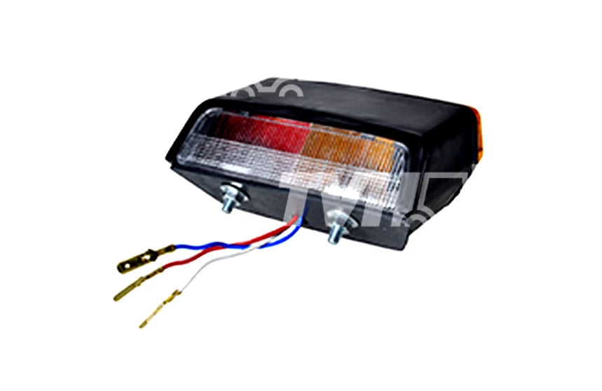 Left Rear Light with Number Plate Lamp for Fiat 450 480 500 540 560 600 640 650 (–)