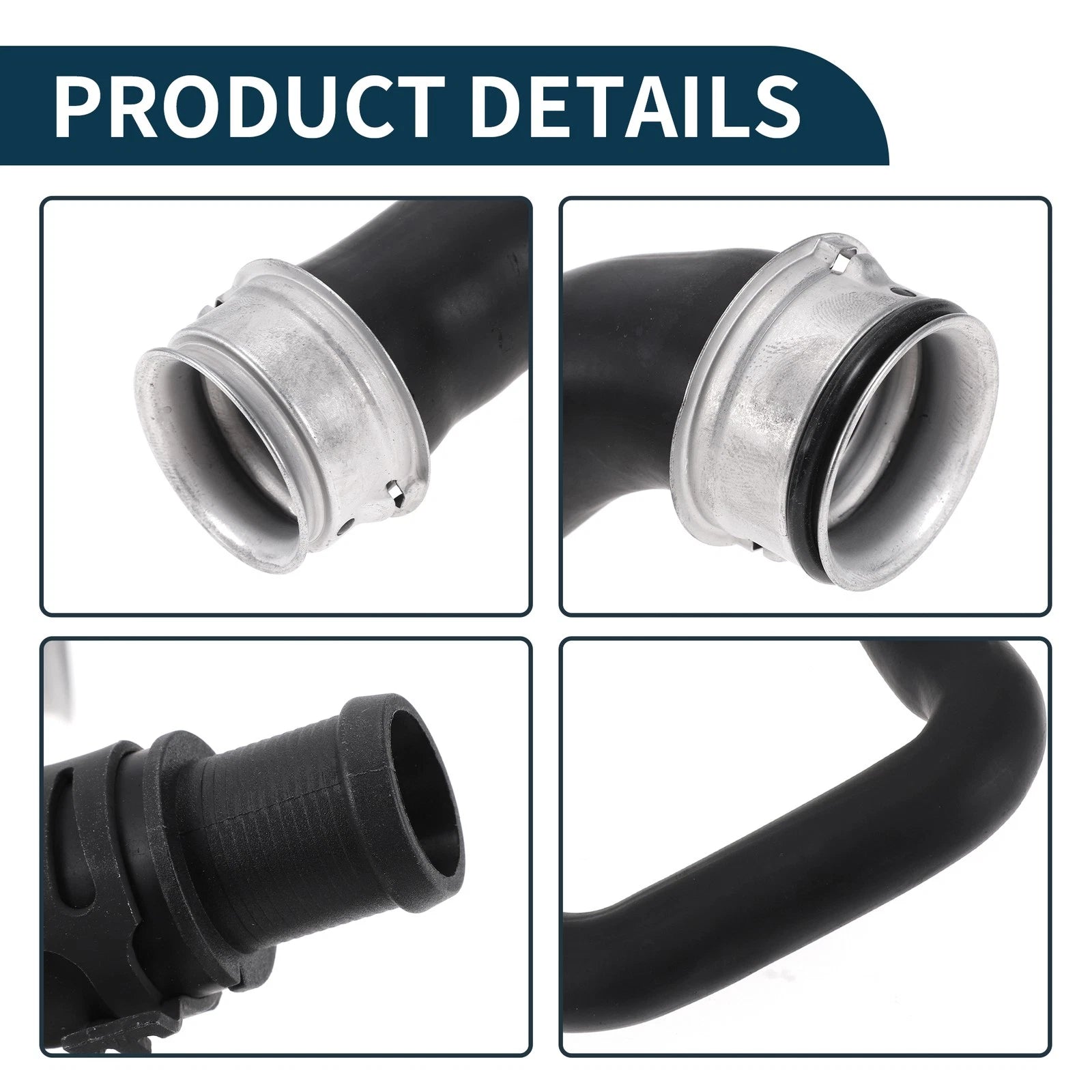 Radiator Hose for Mercedes-Benz E350 (2009–2013) No.A2045013782 Rubber