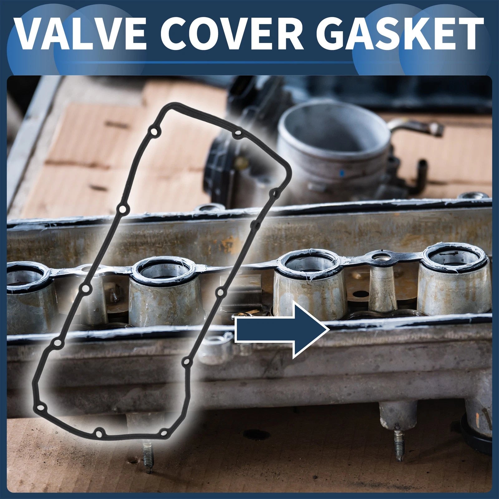Valve Cover Gasket No. 07C103483C for Audi A8 (2003–2010)