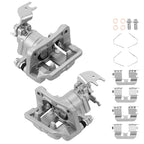 2x Rear Brake Calipers with Brackets for 2010–2014 Acura TSX (3.5L)