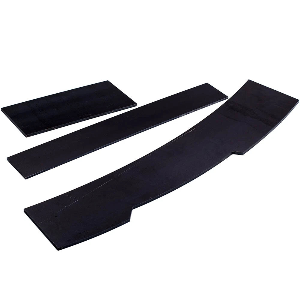 3-Sided Black Frame Rust Repair Extension Panel Kit for Toyota 4Runner (1996–2002)