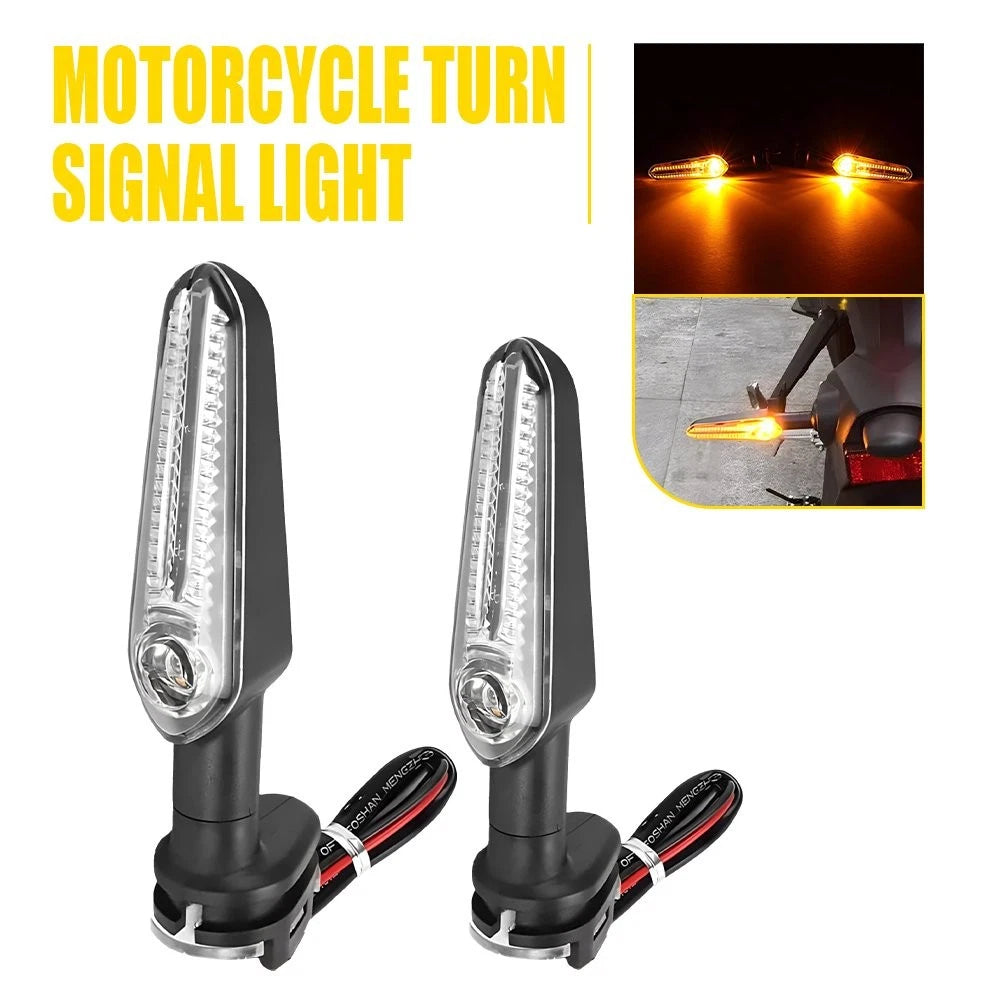 Pair Turn Signal Lights for Yamaha VMX V-Max 1700 (2009–2023) Amber