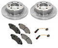 Rear Disc Brake Rotor Pads and Sensors Kit for MB Sprinter 1500 2500 (2010–2018)