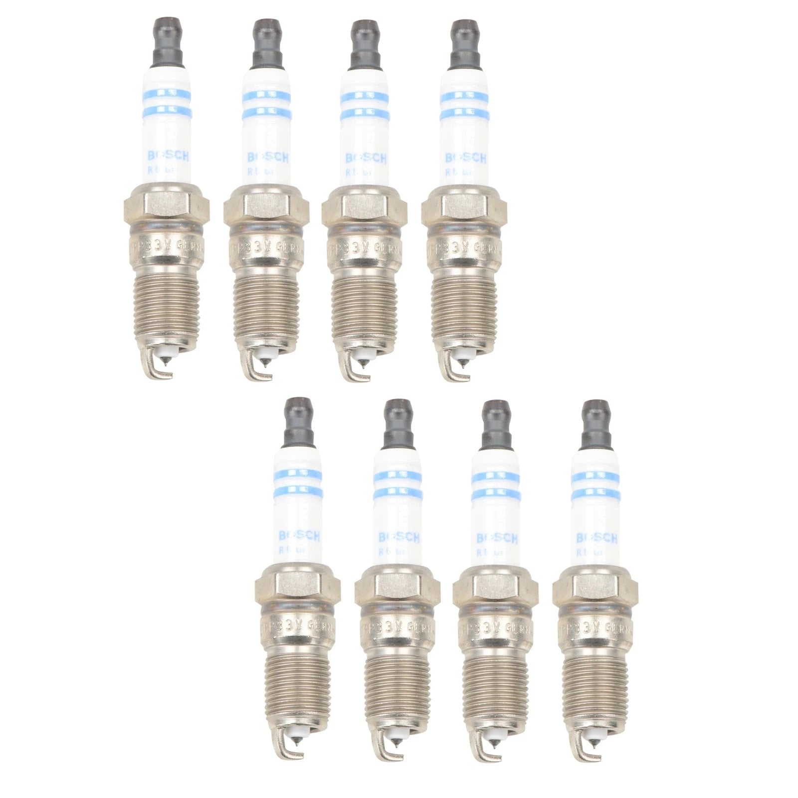 Set of 8 Spark Plugs Bosch 8108 for Buick Cadillac Ford Mazda Mercury Pontiac
