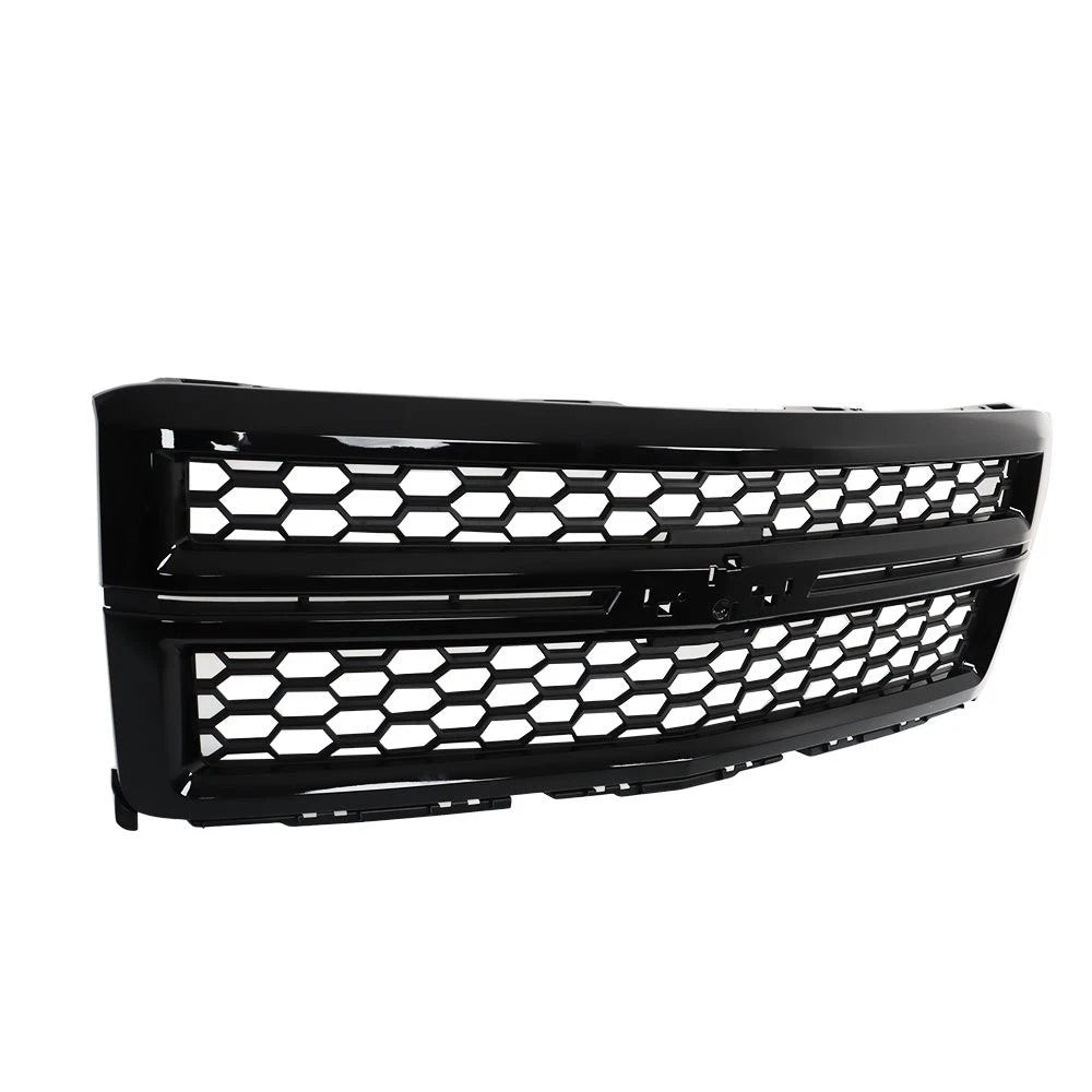 Front Upper Grille Replacement Set for Chevrolet Silverado 1500 (2014–2015)