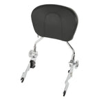 Detachable Backrest Sissy Bar Chrome for Harley Touring Street Glide (2009–2026)