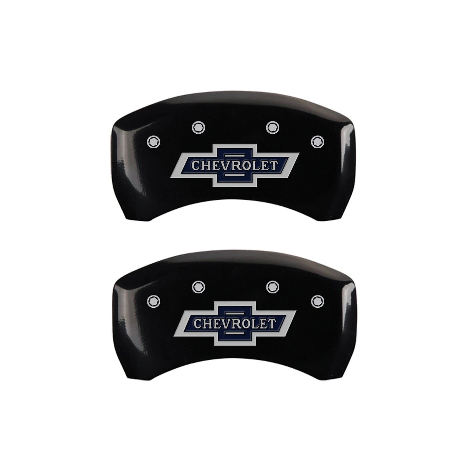 Black Caliper Covers Set for 100th Anniversary for 2015–2020 Chevy Colorado