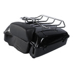 Chopped Trunk Backrest Pad Rack for Harley Touring (2014–2026)