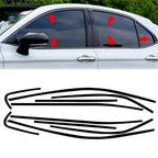 Vinyl Stickers for Toyota Camry (2018–2023) Window Trims