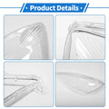 Car Front Left Headlight Lens Cover for Honda Fit (2009-2010)