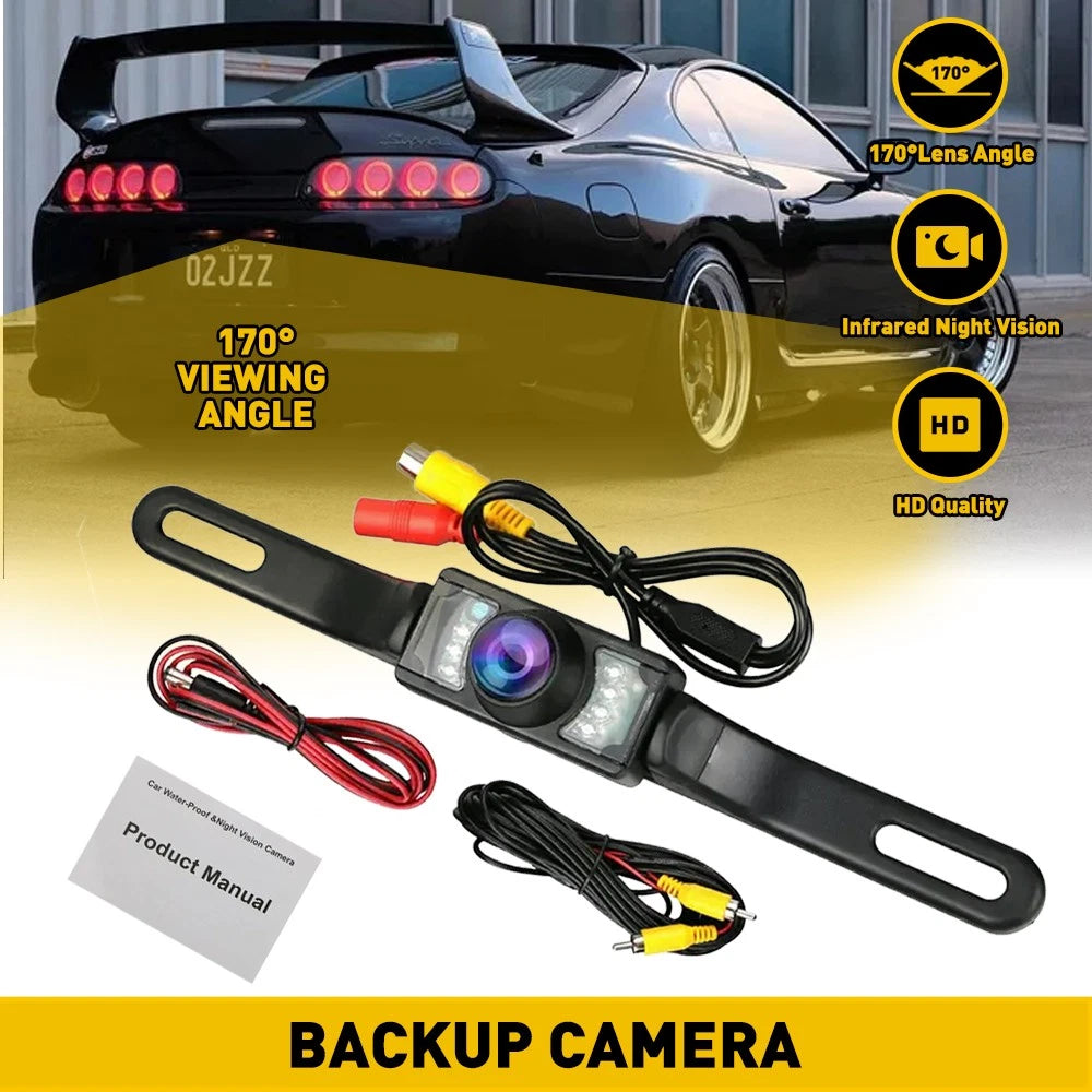 Rear View Backup Camera for HD Car (Waterproof, Night Vision)