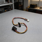 6Pin to 2 Port SATA Power Connector Cable for Acer Mainboard HDD (37cm)