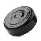 Metal Black 7" Bobbed Air Cleaner Cover for Harley Softail Dyna