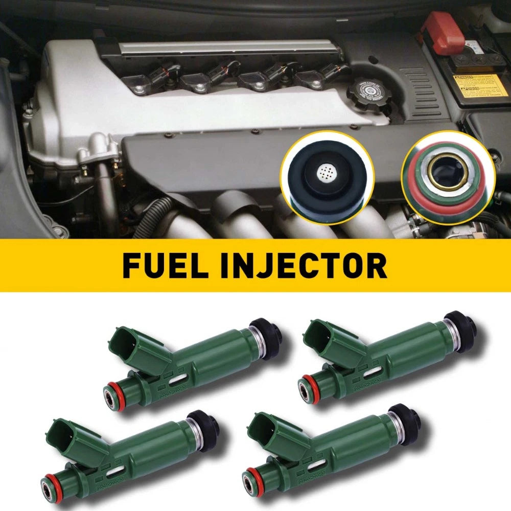 Set of 4 Fuel Injectors for Toyota Celica Corolla 1.8L (2000–2004)