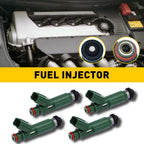Set of 4 Fuel Injectors for Toyota Celica Corolla 1.8L (2000–2004)
