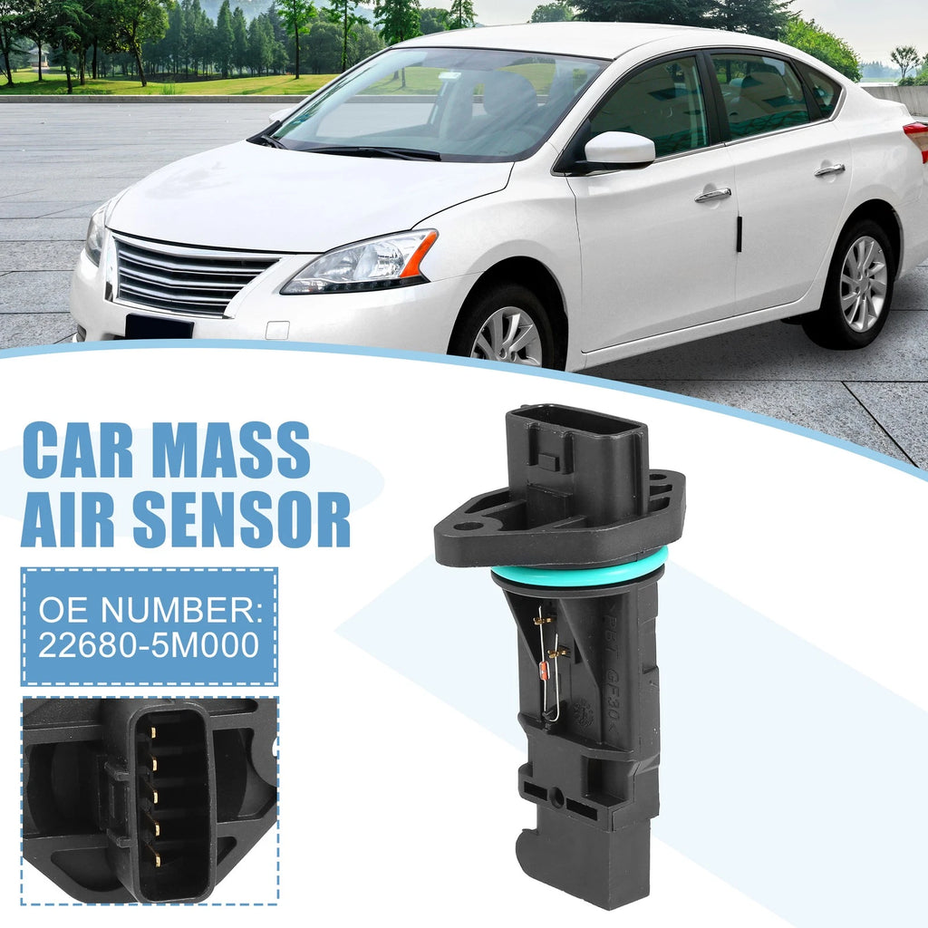 Mass Air Flow Sensor for Nissan Sentra 1.8L (2000–2006) No. 22680-5M000