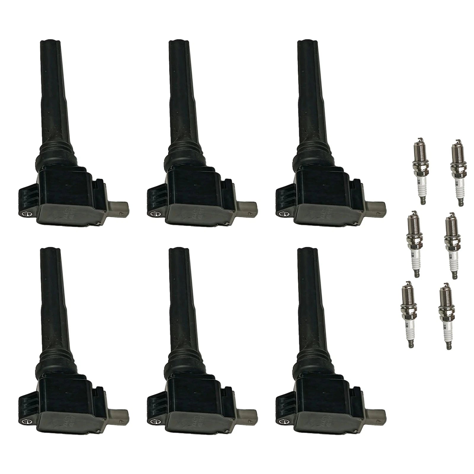 6X Ignition Coil & NGK Platinum Spark Plug for Ford F-150 (2017–2019)
