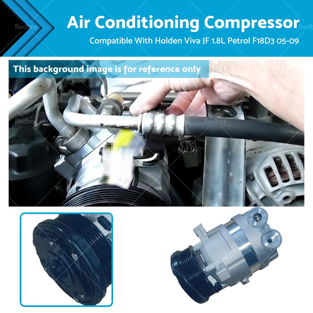 AC Compressor for Holden Viva JF 1.8L Petrol F18D3 (2005–2009)