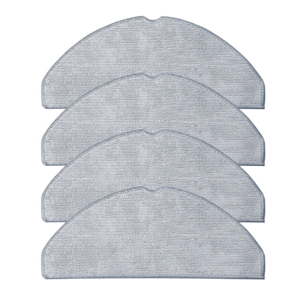 Robot Vacuum Mop Pads for Hard Floor Cleaning (Set of 4)
