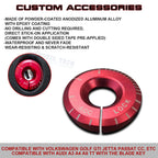 Ignition Keyhole Ring Cap Cover for VW Golf GTI Jetta Audi A3 A4 TT (2004-2024)