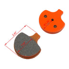 Carbon Ceramic Brake Pads for Harley FLHR Electra Glide Road King (1994) HTT094