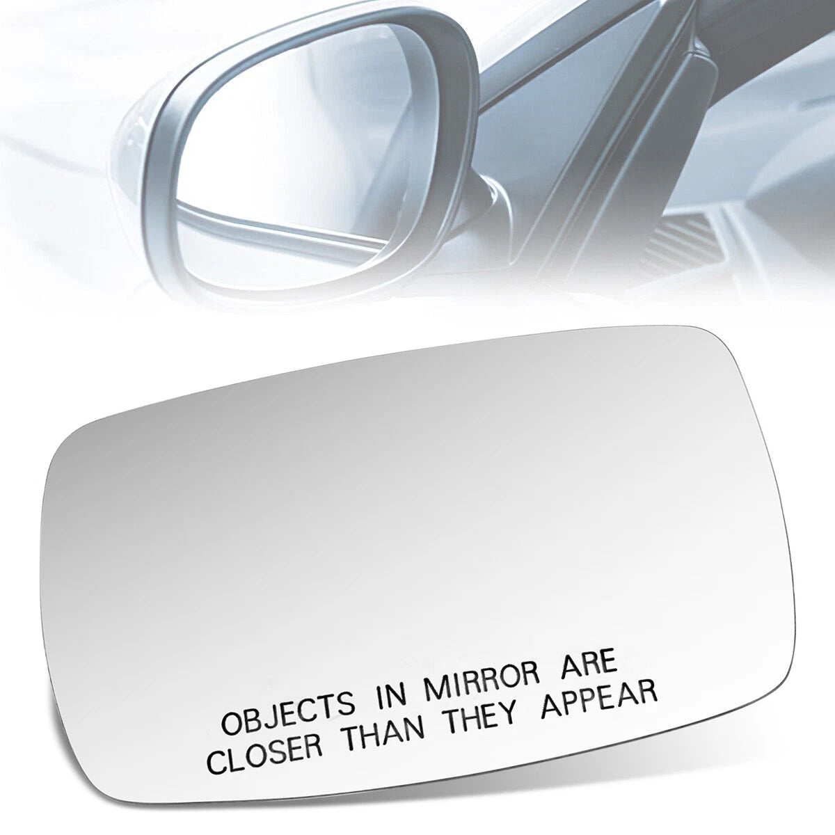 Side Door Mirror Glass Convex Lens for Mystique Contour (1995–2000)
