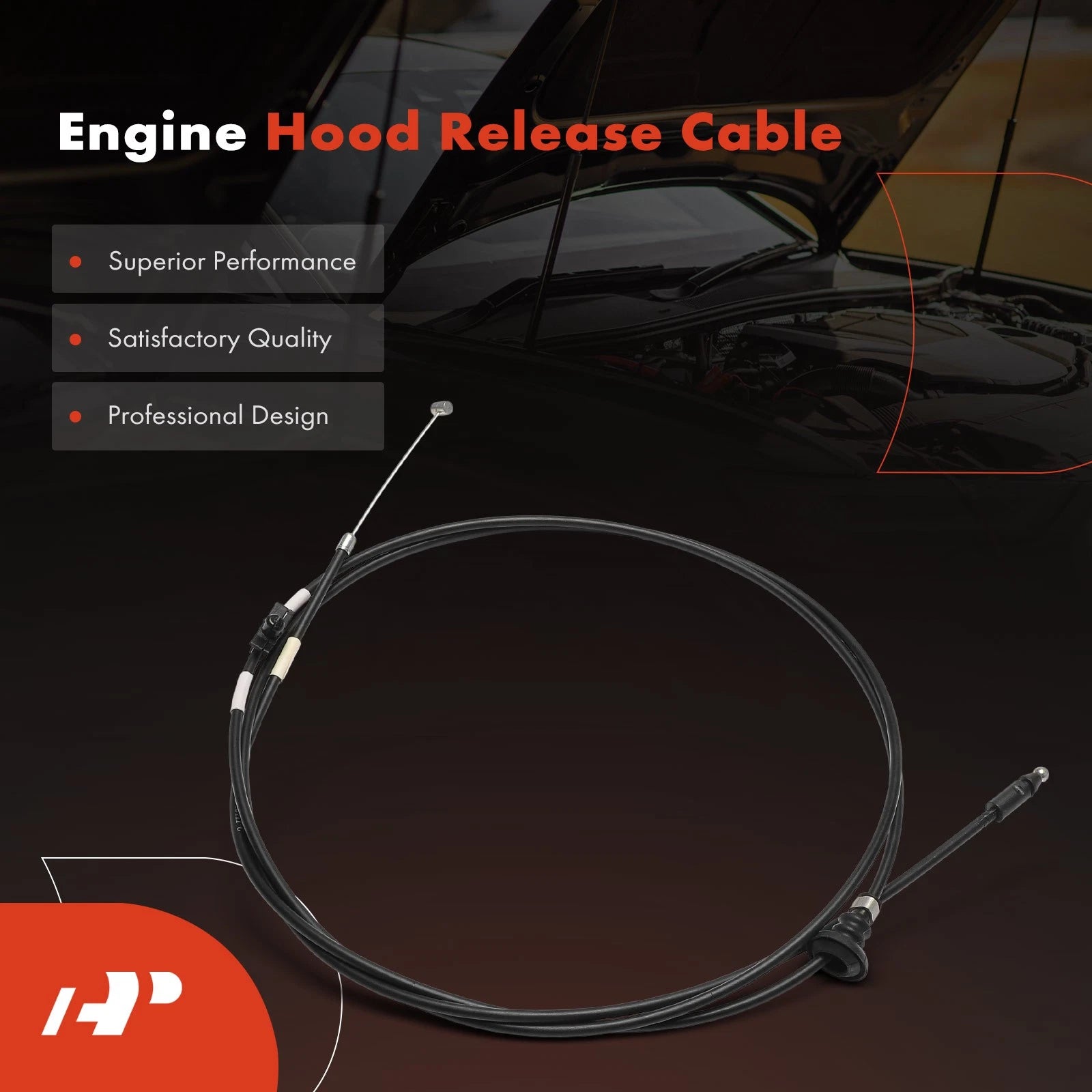 Hood Release Cable for Toyota Camry (2012-2017) / Avalon (2013-2018)