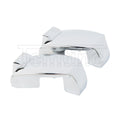 Chrome Trunk Lock Hinges for Harley Touring CVO Road King Street Glide (1988–2013)