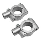 Universal Handlebar Mirror Mount Bracket Holder for R&L (7/8")