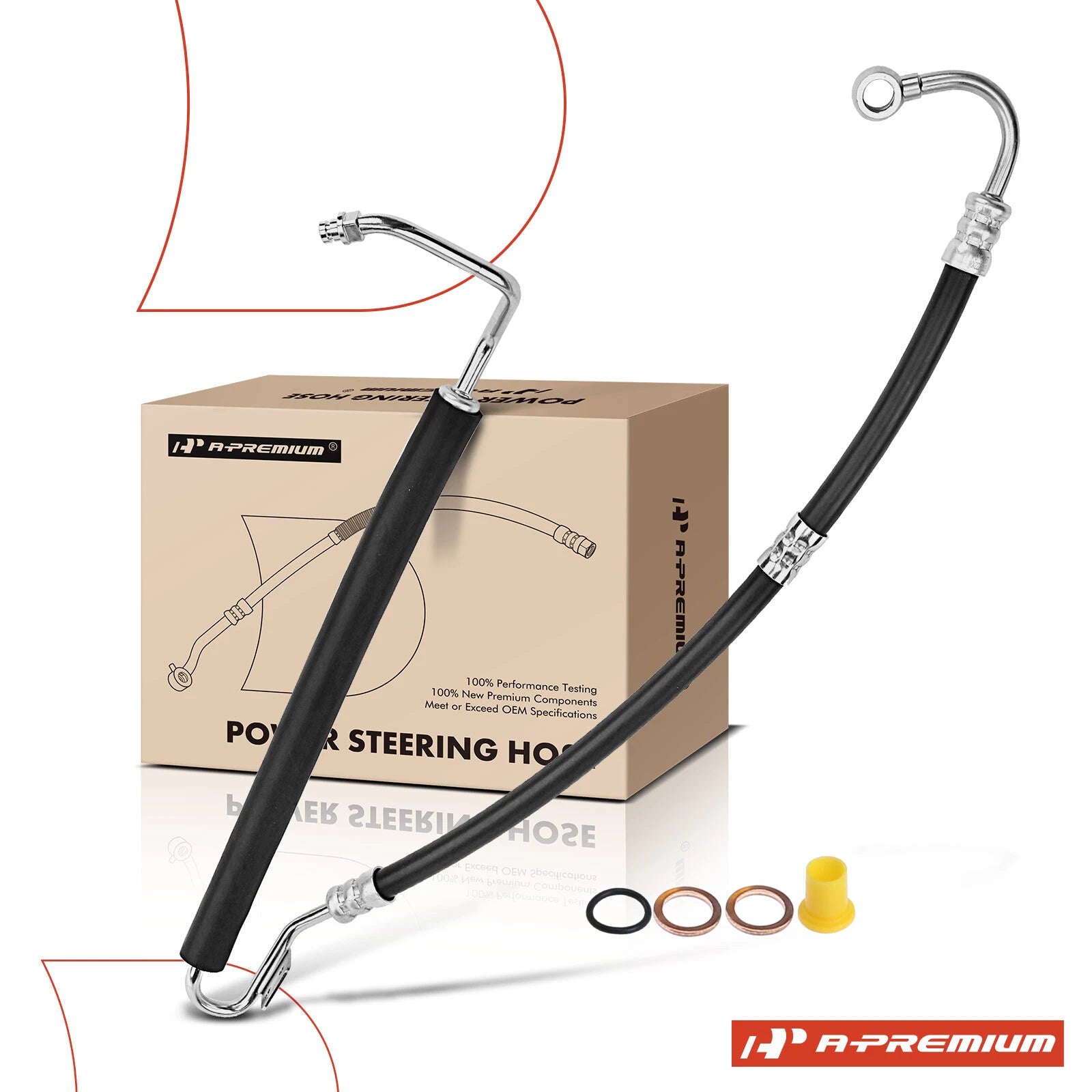 Power Steering Pressure Line Hose for Mercedes-Benz W203/S203 (2000–2007)