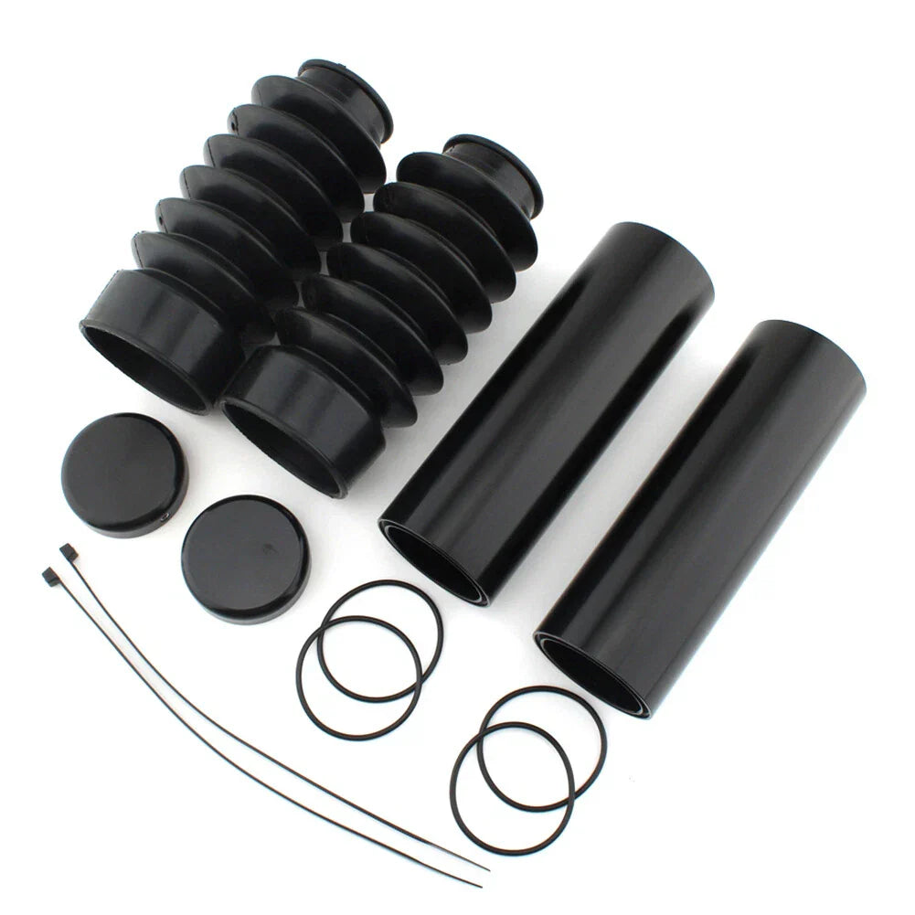 Front Fork Cover Tube Cap Protector for Harley Davidson Dyna (2006-2017)