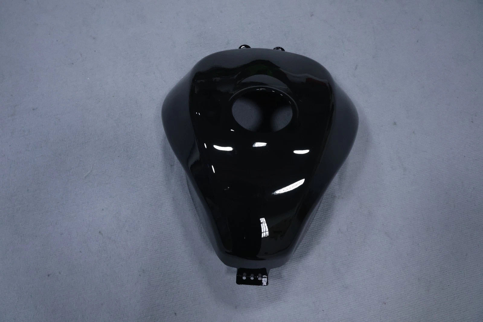 Glossy Black ABS Fuel Gas Tank Cover for Kawasaki Ninja ZX10R (2006–2007)