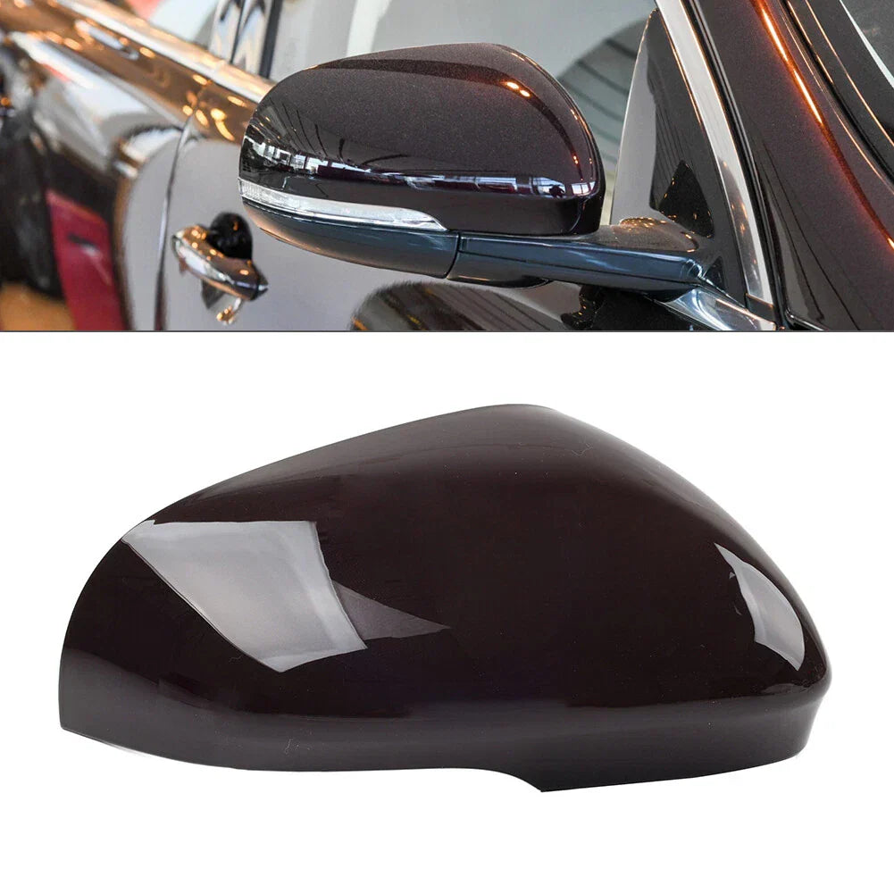 Red Rearview Mirror Cover Cap for Jaguar XE XF XFR XJ XJR XK XKR I-Pace