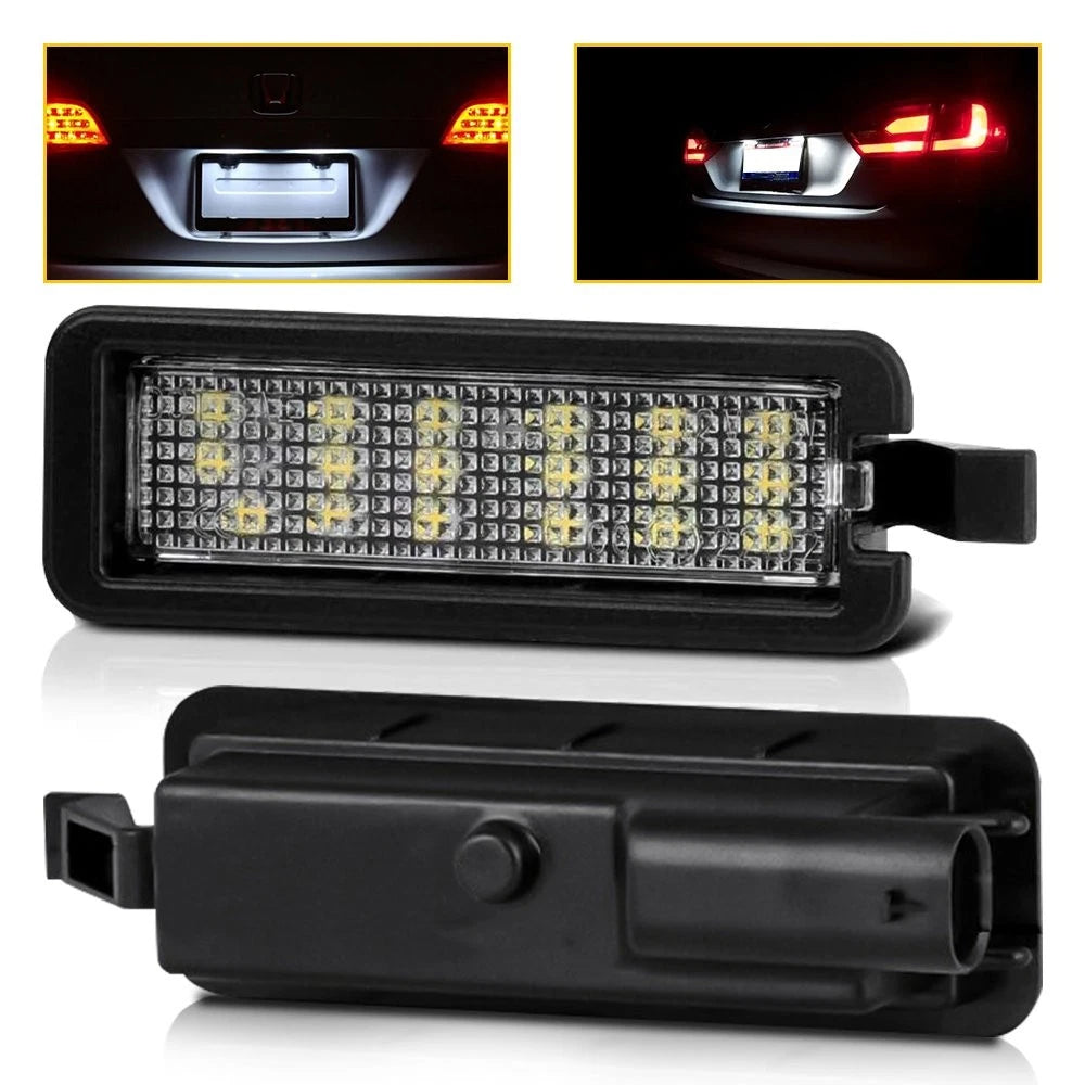 LED Plate License Light for Dodge Charger Challenger (2015–2021) SMD White Lamp