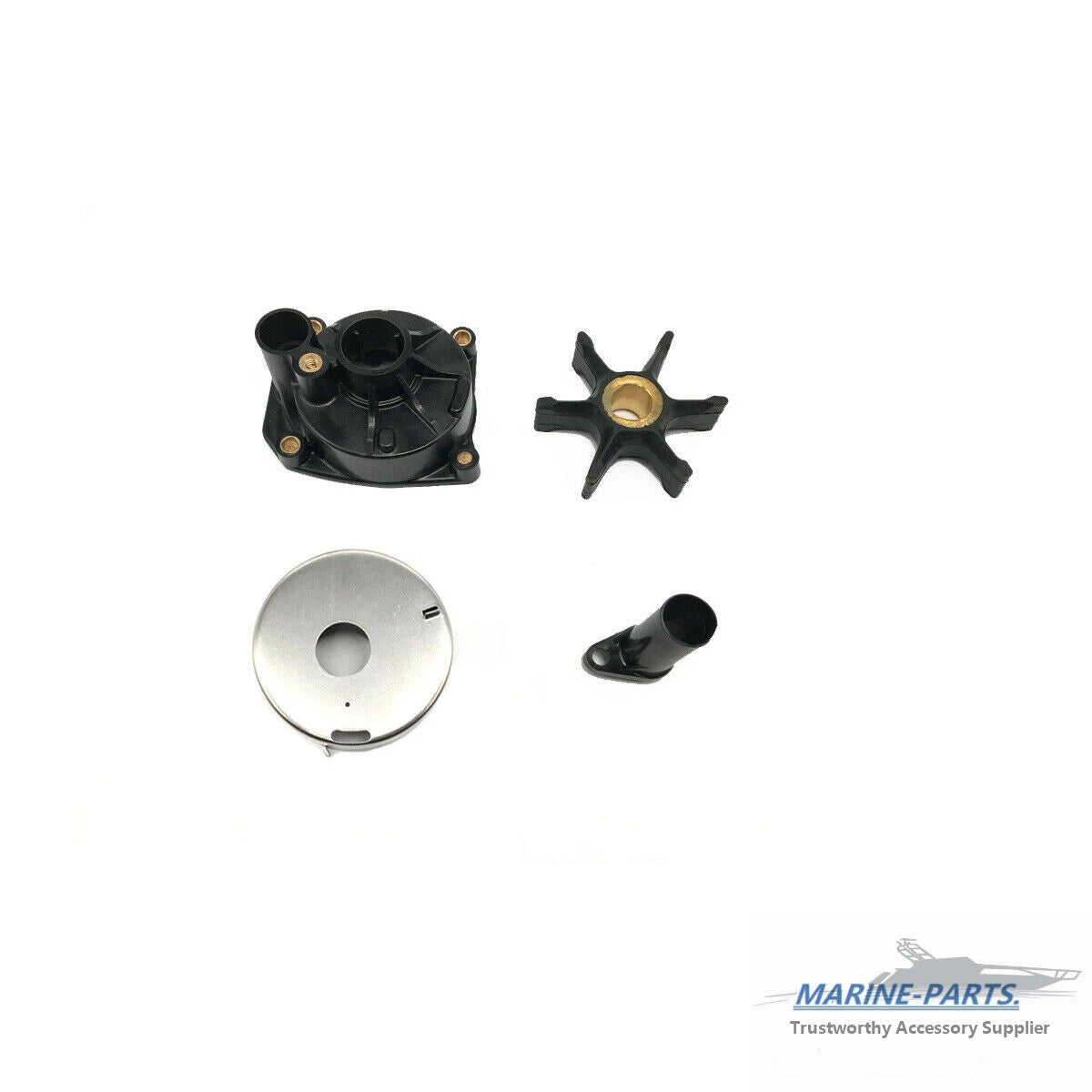 Water Pump Impeller Kit for Johnson Evinrude 60-75HP (18-3389, 438597, 432955)