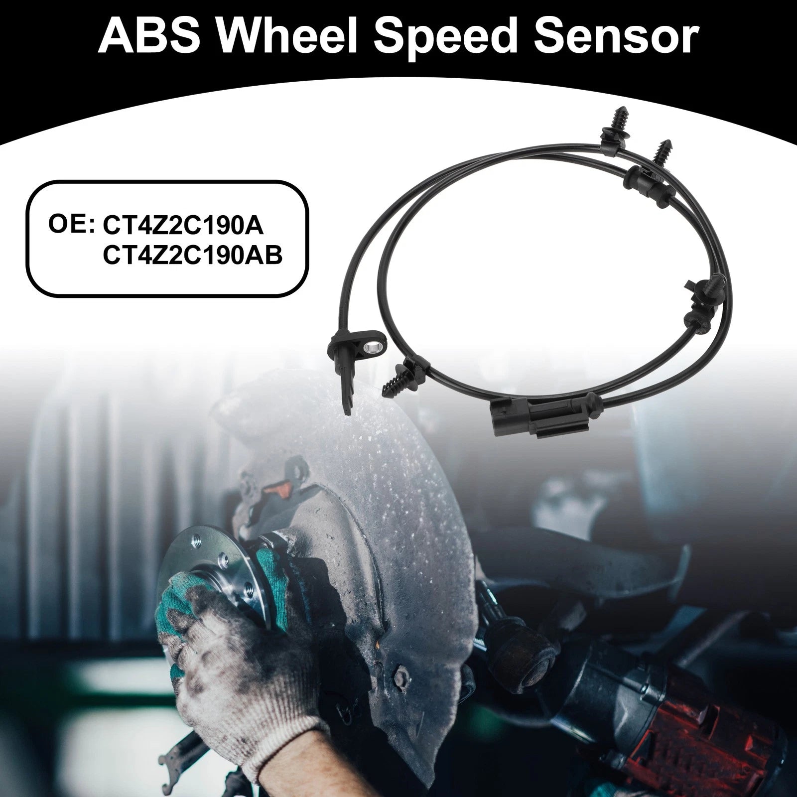 ABS Wheel Speed Sensor Kit No. CT4Z2C190A for Ford Edge (2011–2014)