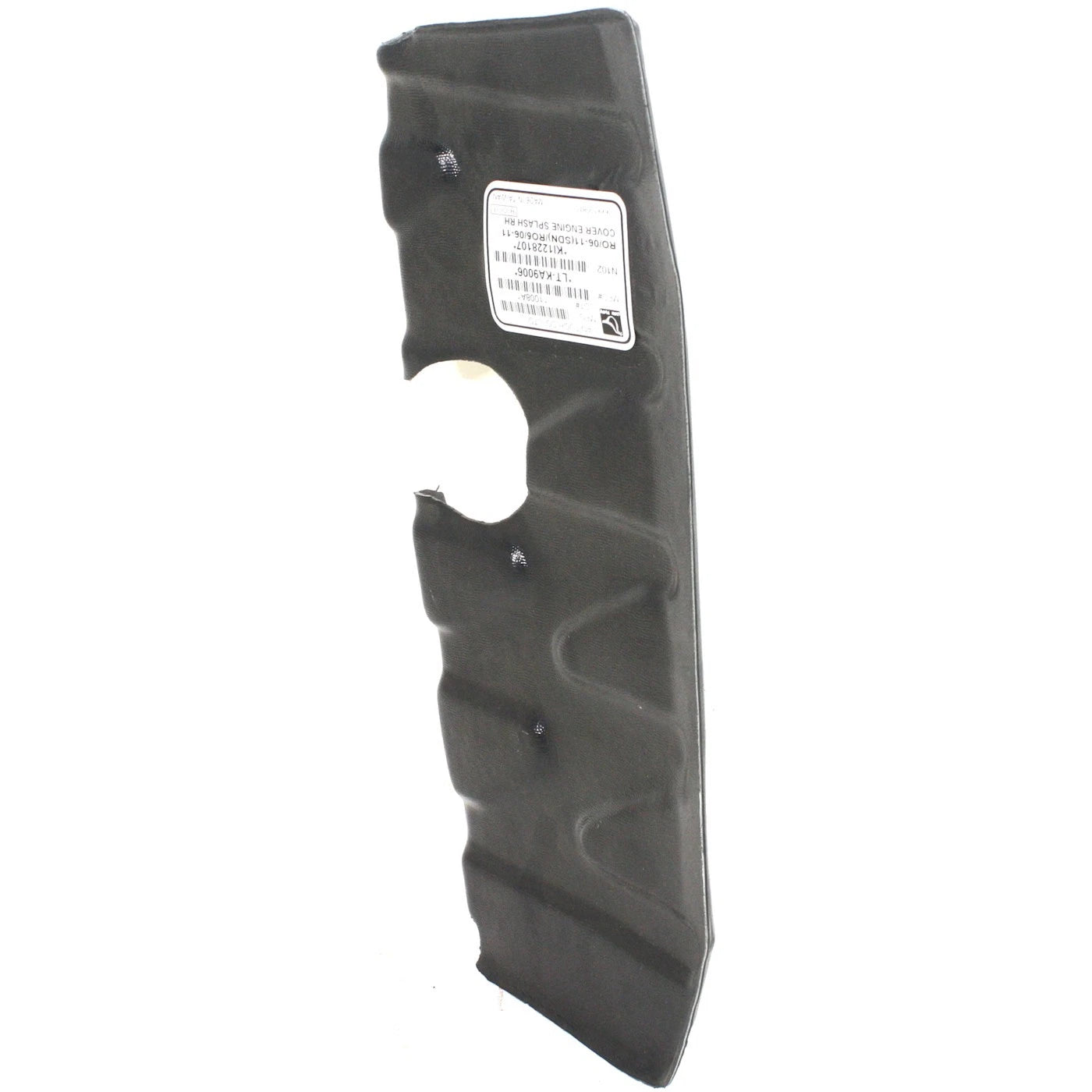 Set of 2 Engine Splash Shields for Kia Rio (2006–2011) Left & Right