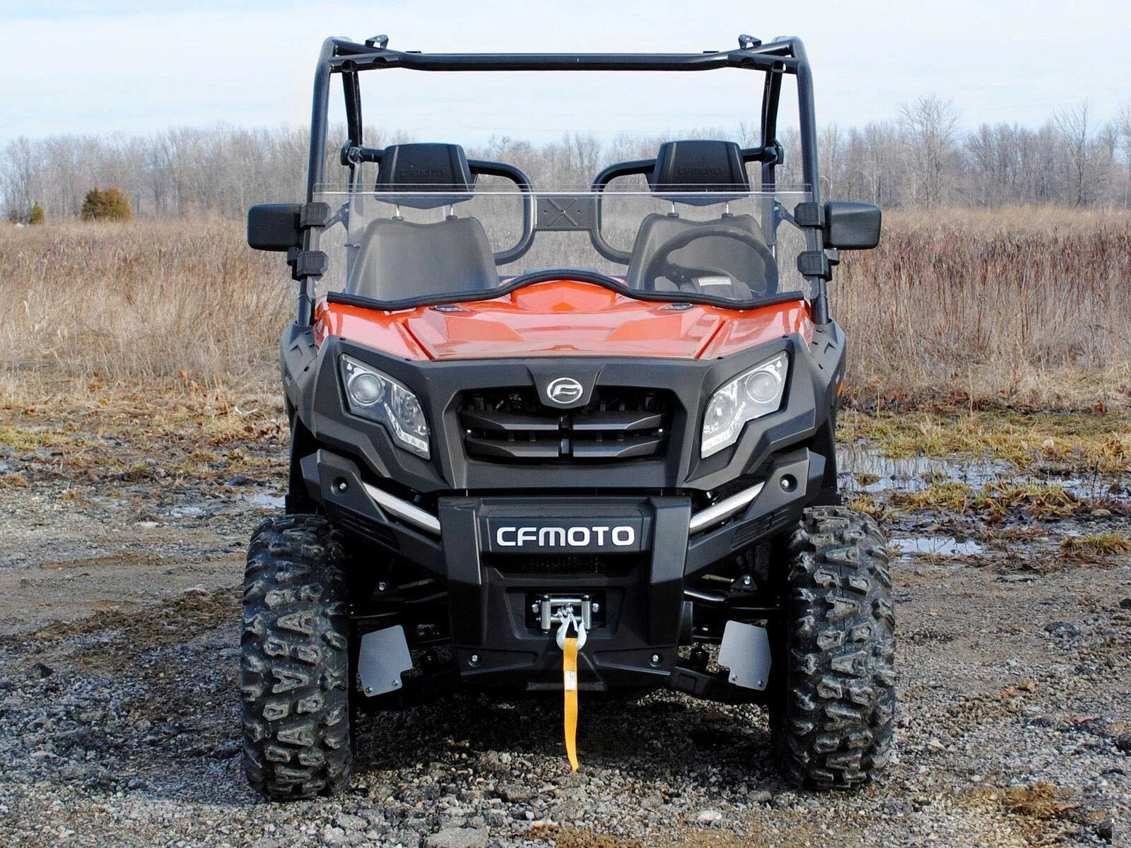 Scratch Resistant Half Windshield for CFMOTO UForce 800 (2014–2022)