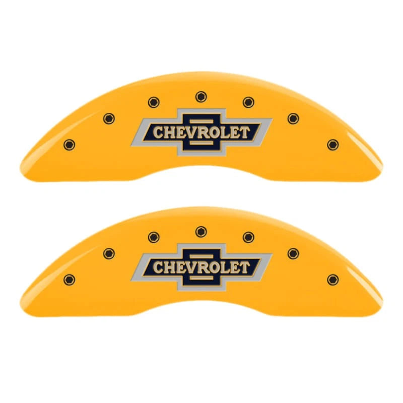 Caliper Covers Set of 4 Engraved for 20-24 Chevy Silverado 3500 HD