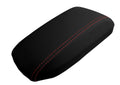 Console Armrest Cover for Toyota Corolla (2014–2019) Red Stitch PVC Leather