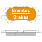Bremtec Rear Disc Brake Pads Set for Toyota Kluger MCU28R (2004–2007)