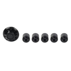 Black Front Hubcap Screw Wheel Cover for Vespa Primavera/Sprint 150 (13-21)