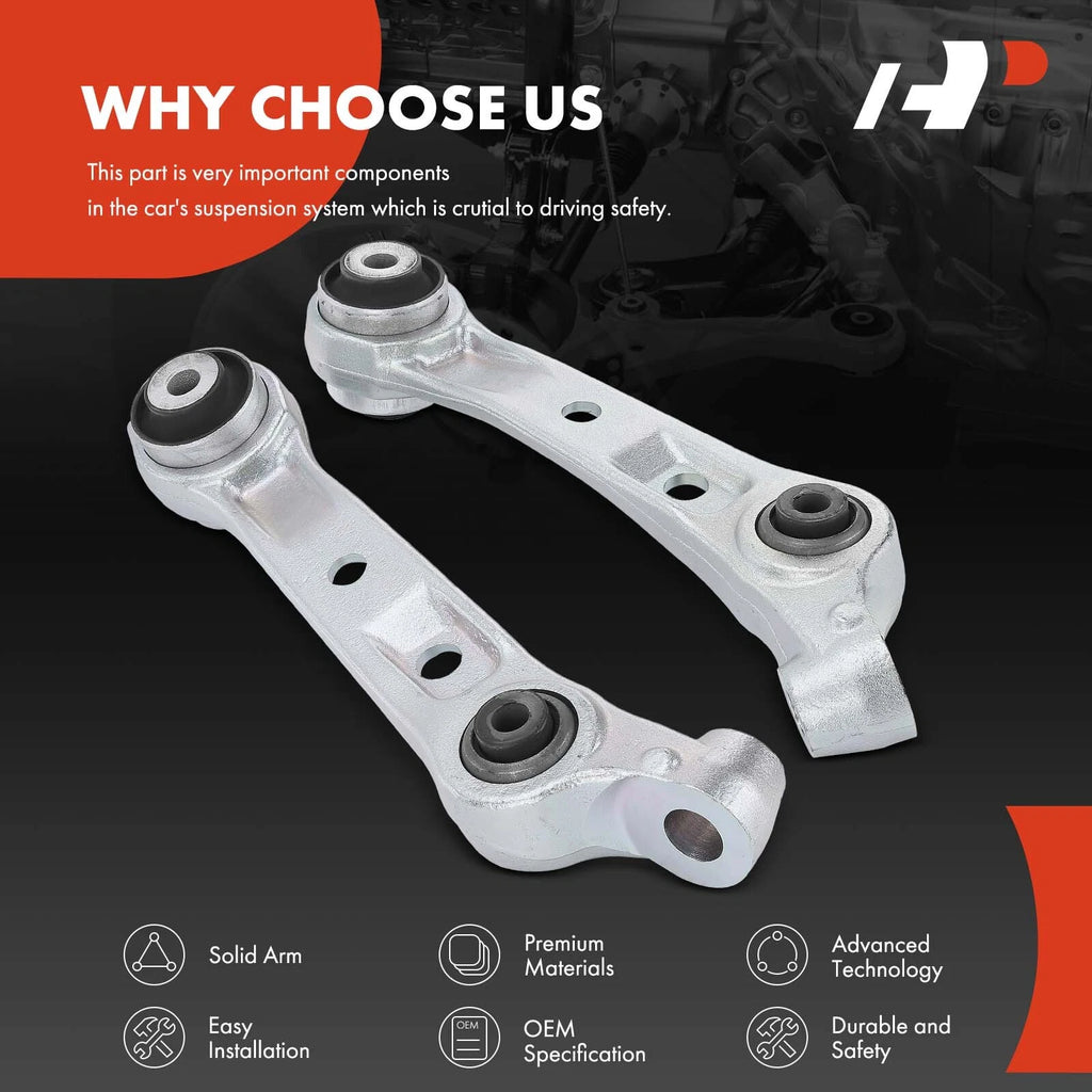 2X Front Lower Rearward Control Arms for BMW F10 528i 2014–2016 535i