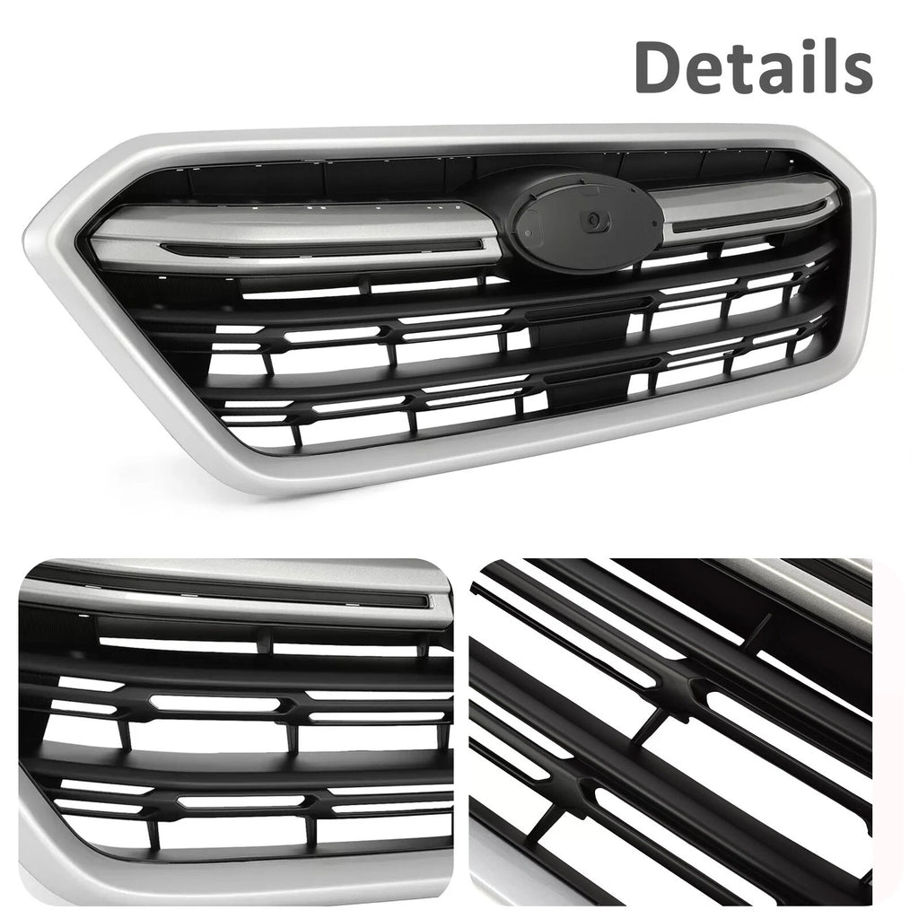 Front Grille for Subaru Outback (2018-2019) Black Painted