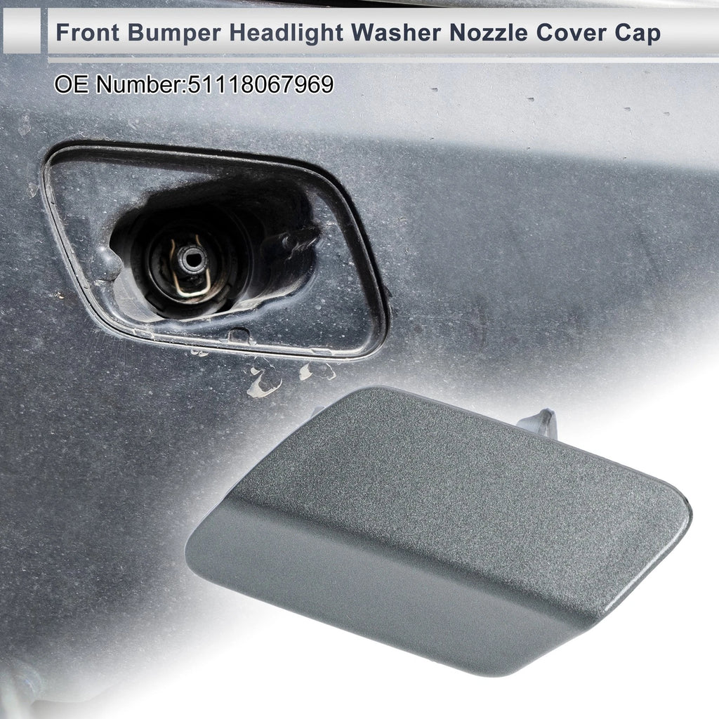 Front Left Headlight Washer Nozzle Cover for BMW 320i (2012–2013)